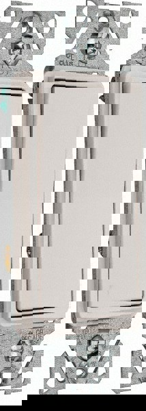 3 Pole, 120 to 277 VAC, 15 Amp, Commercial Grade Rocker Three Way Switch